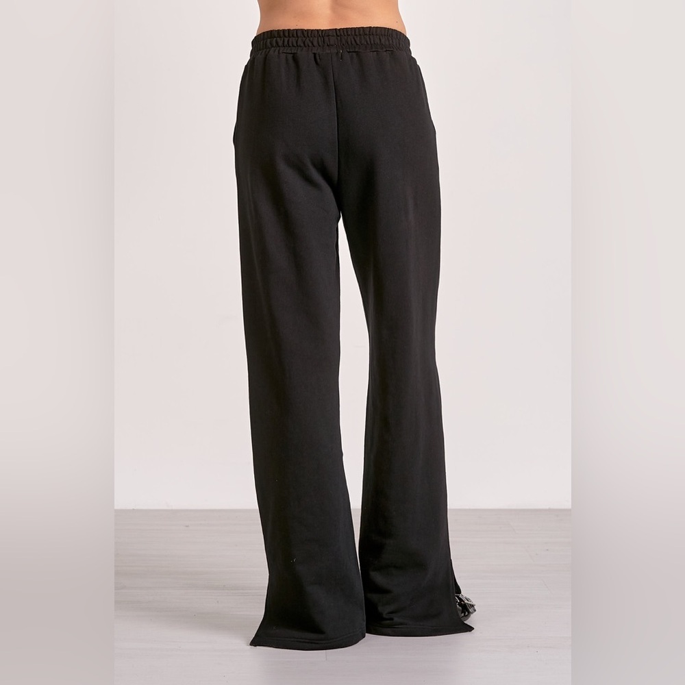 ELAN Wide Leg Pants Black, size Small NWT - Picture 3 of 6